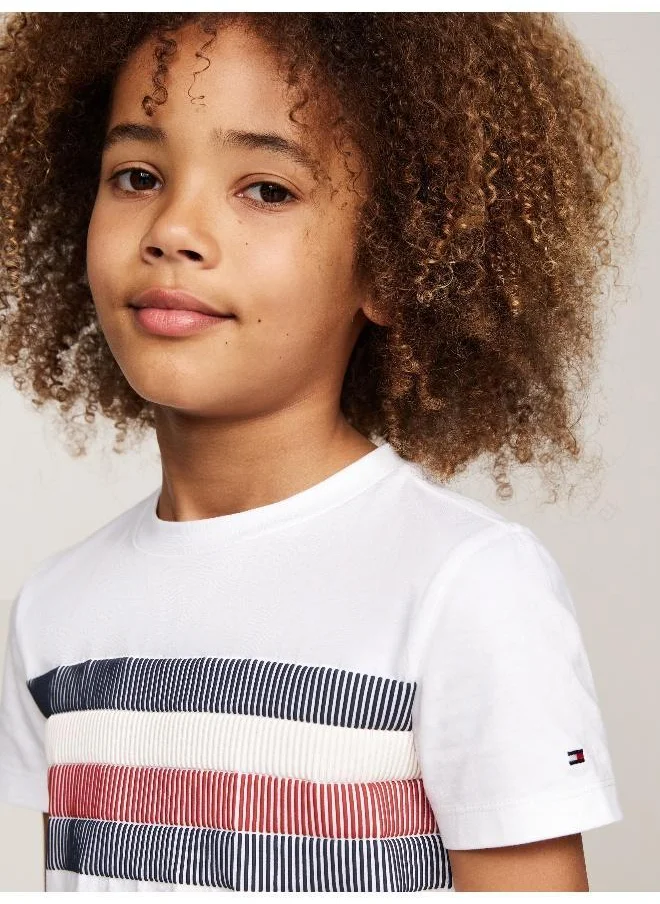 TOMMY HILFIGER Youth Striped T-Shirt