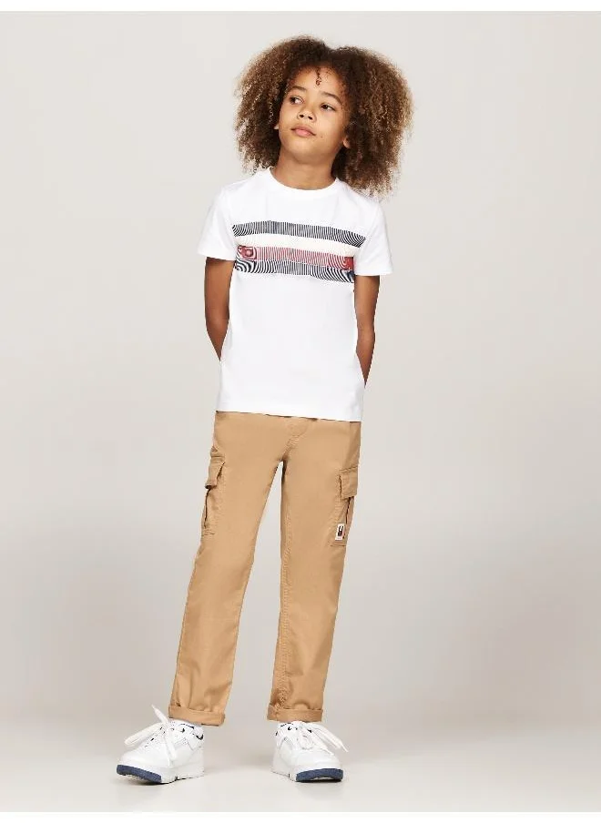 TOMMY HILFIGER Youth Striped T-Shirt