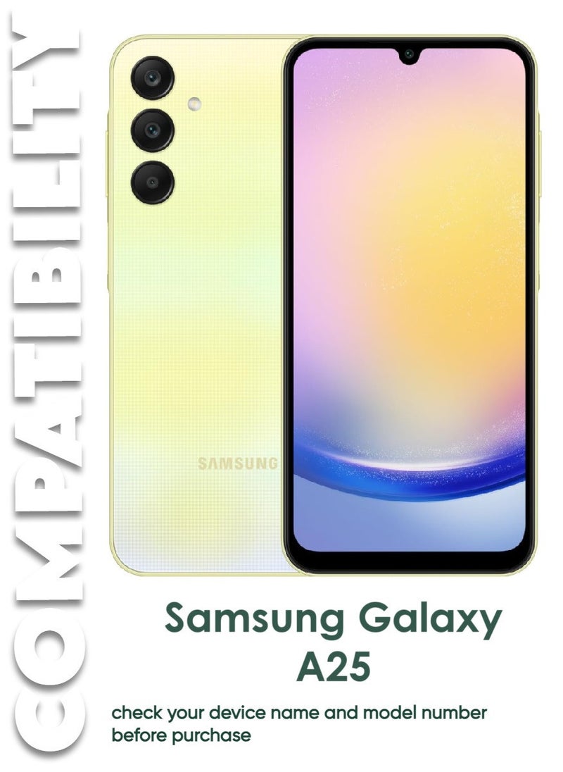 ACLIX 3 Pieces Antistatic ESD Dustproof Premium Quality High Definition Tempered Glass Screen Protector Designed For Samsung Galaxy A25 - Image 3