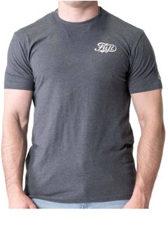 Fuji FUJI MENS JIU JITSU FLOW T-SHIRT HEATHER HEAVY METAL GREY  - Image 1
