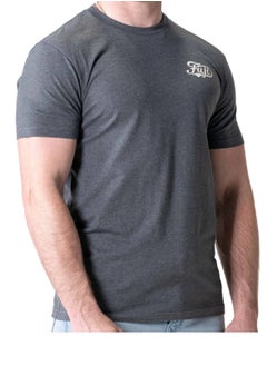 Fuji FUJI MENS JIU JITSU FLOW T-SHIRT HEATHER HEAVY METAL GREY  - Image 2