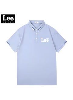 LEE New LEE Brand POLO Loose Short Sleeved Shirt 