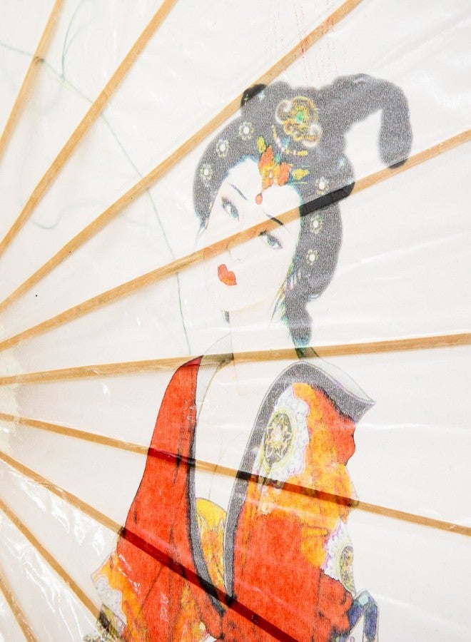 ذاي كوليكتبلز مظلة صينية يدوية الصنع من الورق المشمع المقاوم للمطر من THY COLLECTIBLES، مقاس 33 بوصة، بتصميم صيني أنيق - Image 3