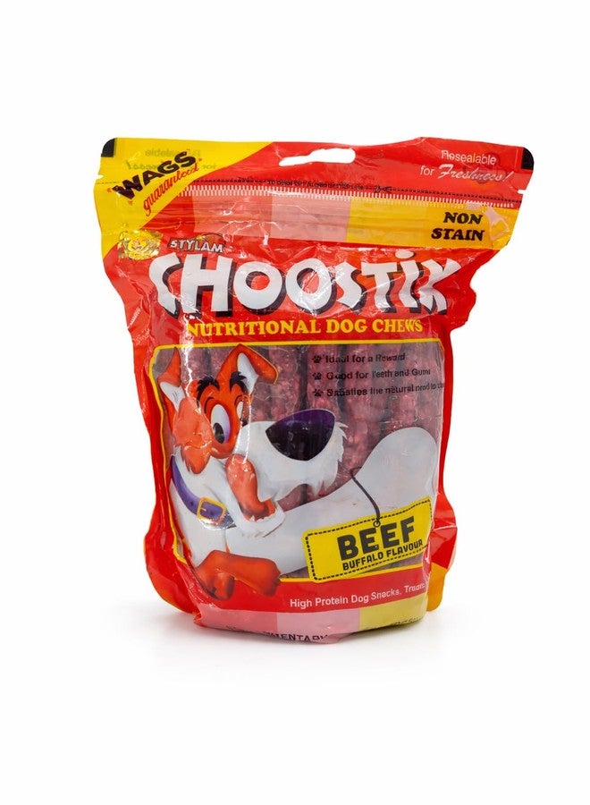 Choostix Dog Treat, Beef, 450 g (Pack of 2)