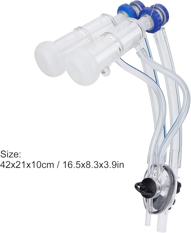 Goat Milking Cluster Kit with Milker Claw Assembly for Mobile Milking Machine - Image 3