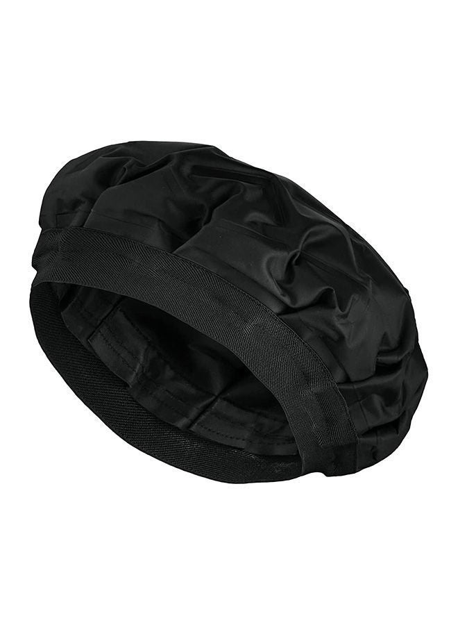 NIBEMINENT Deep Conditioning Heat Cap Black 23x23x2cm - Image 1