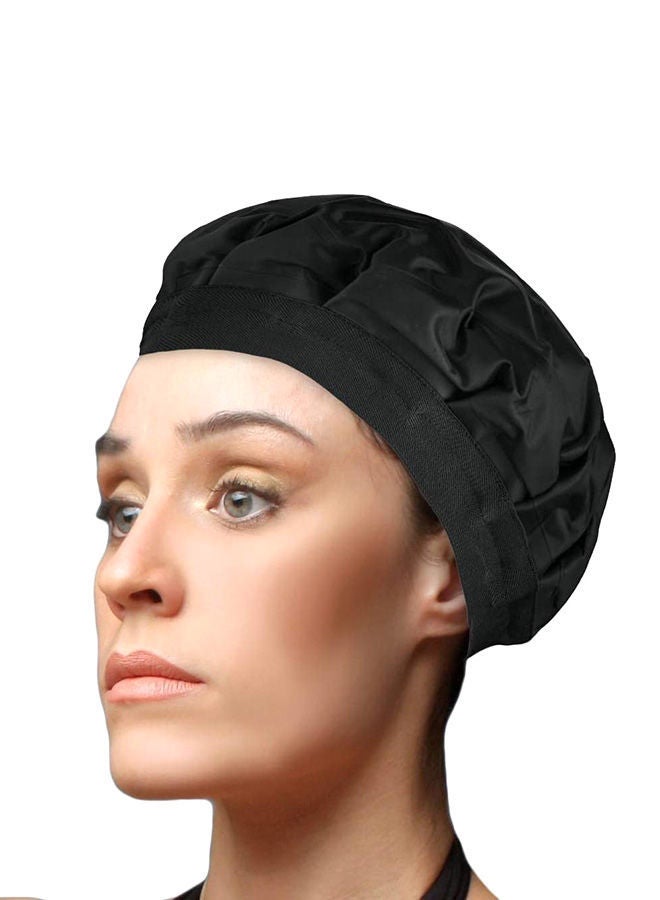 NIBEMINENT Deep Conditioning Heat Cap Black 23x23x2cm - Image 2
