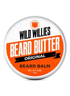 Beard Butter Leave-In Conditioner - Organic Beard Balm For Fast Beard Growth, Beard Care Softener - Beard Cream For Men To Remove Itch & Dandruff, Restores Moisture - 2 Oz