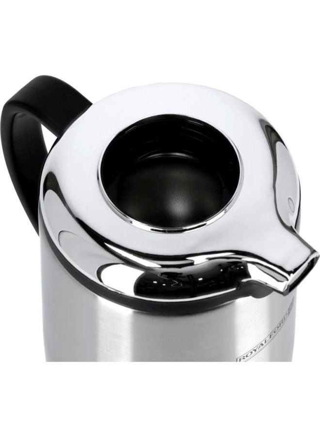 Royalford 1900 Ml 640Z Stainless Steel Vacuum Flask Ss Inner Pot 12 Hours Hot And 24 Hours Cold Multi Color 14.5X14.5X29 Cm Silver/Black - Image 5