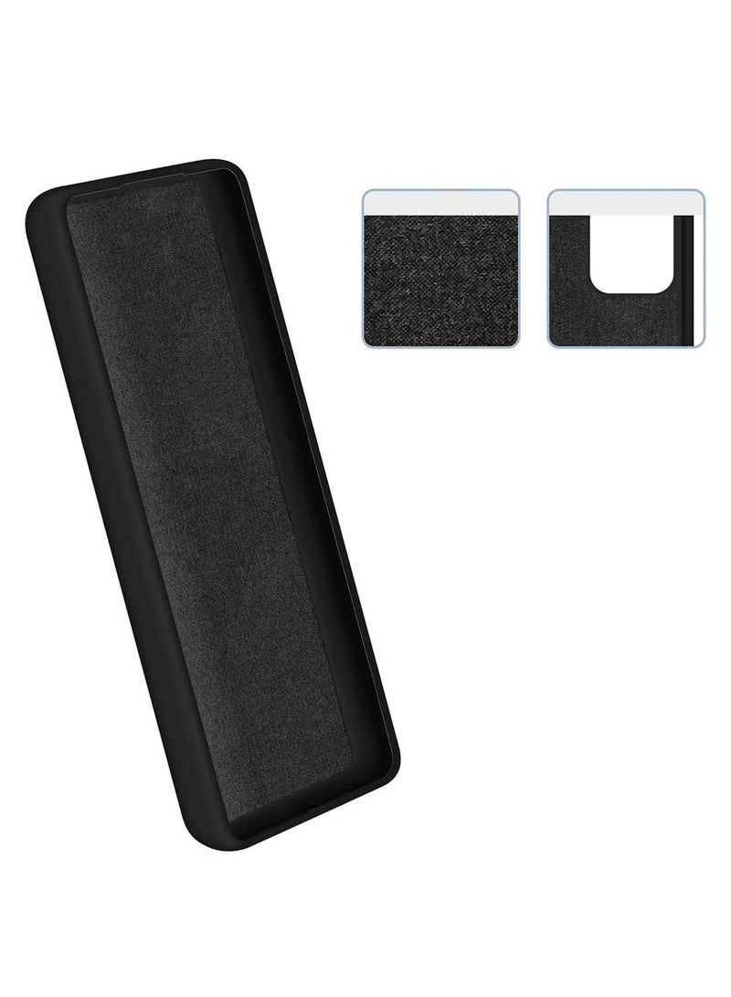 Wtech Soft Liquid Silicone Case Cover For Samsung Galaxy A55 5G 2024 Black - Image 2