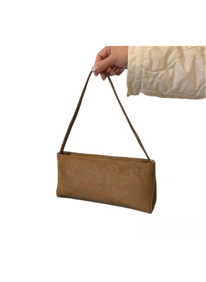 Rup Art Shoulder Bags Suede Fashion Handbags Light Lady Temperament Small Bags Lady Design Purses For Woman Rup Art  - Image 1