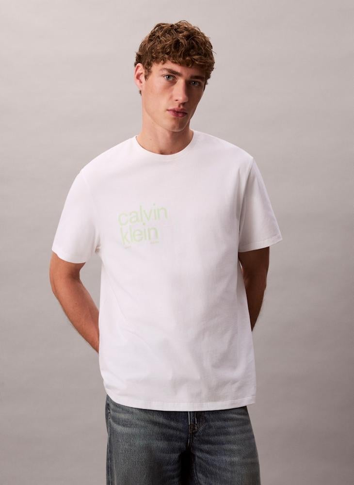 Calvin Klein Jeans Circle Graphic Relaxed T-Shirt - Image 1