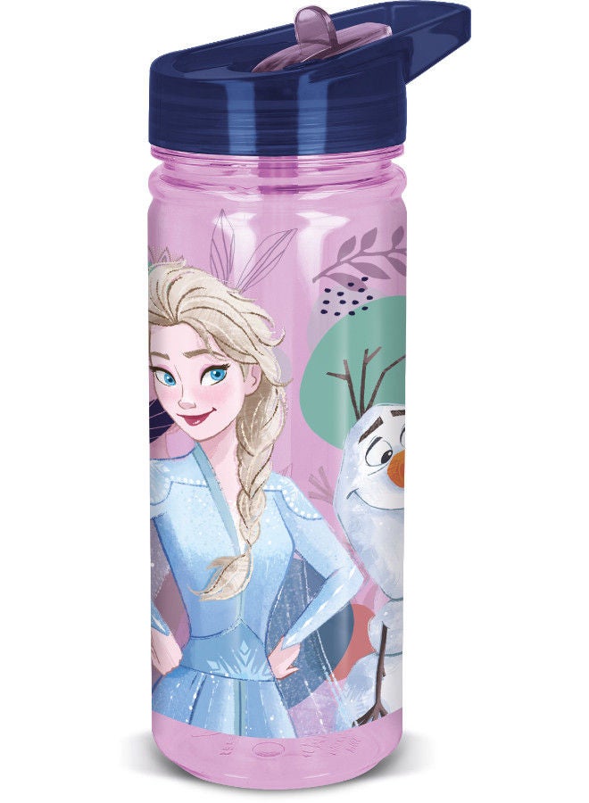 Disney Frozen Bottle Eco Zen 580ml Multicolor Water Bottle Drinking Bottle Hydration Bottle Tumbler Flask Portable Glass Travel Mug - Image 1