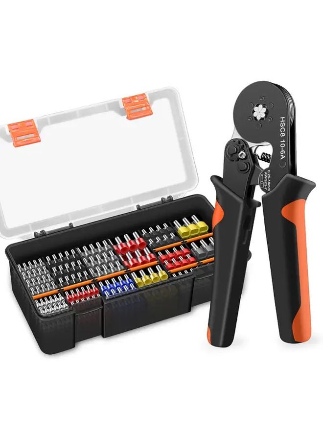 HSC8 10 6A 950PCS Crimping Tool Box Set With Connectors Adaptive Ratchet - Image 3