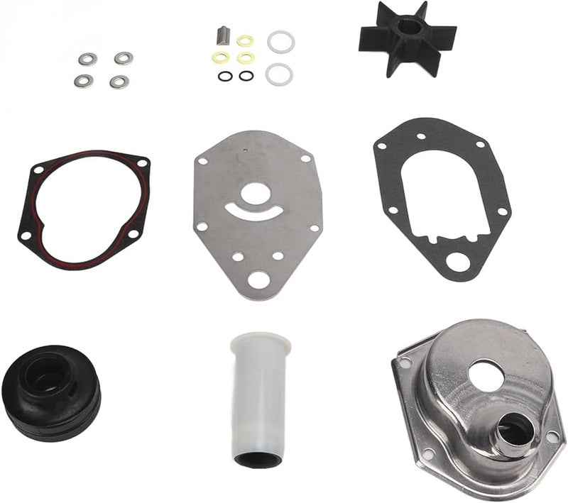 مجموعة إصلاح المروحة البحرية الخارجية من الفولاذ المقاوم للصدأ لنظام تبريد المحرك البديل - Image 4