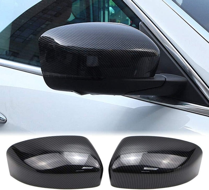 Vuzmode Carbon Fiber Style Mirror Cap Covers for Maserati Levante - Image 2