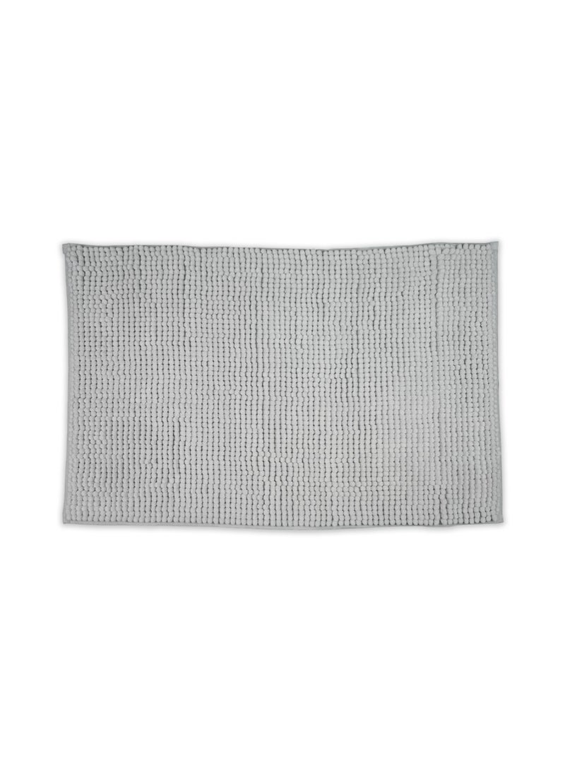 DIVEENAS Diveena's Non-Slip Bathroom Mat – 50x70cm Super Soft Microfiber Bath Mat, Quick-Dry & Machine Washable Bath Rug for Bathroom or Powder Room & Home | Ash Grey - Image 1