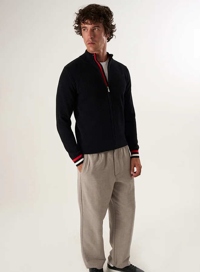 FELIX HARDY Full Zipper Cardigan