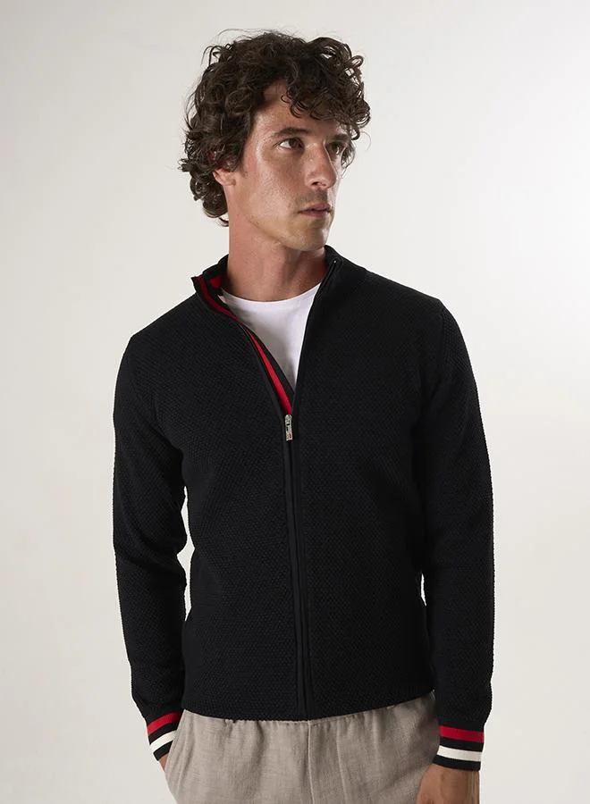 Full Zipper Cardigan