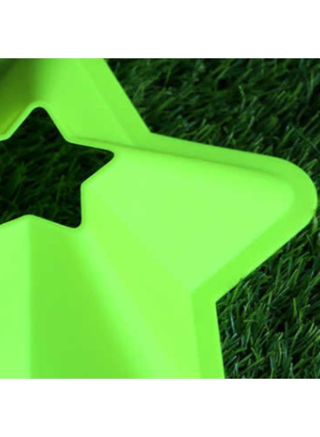 أقماع تدريب رياضية على شكل نجمة متعددة الألوان - Image 2