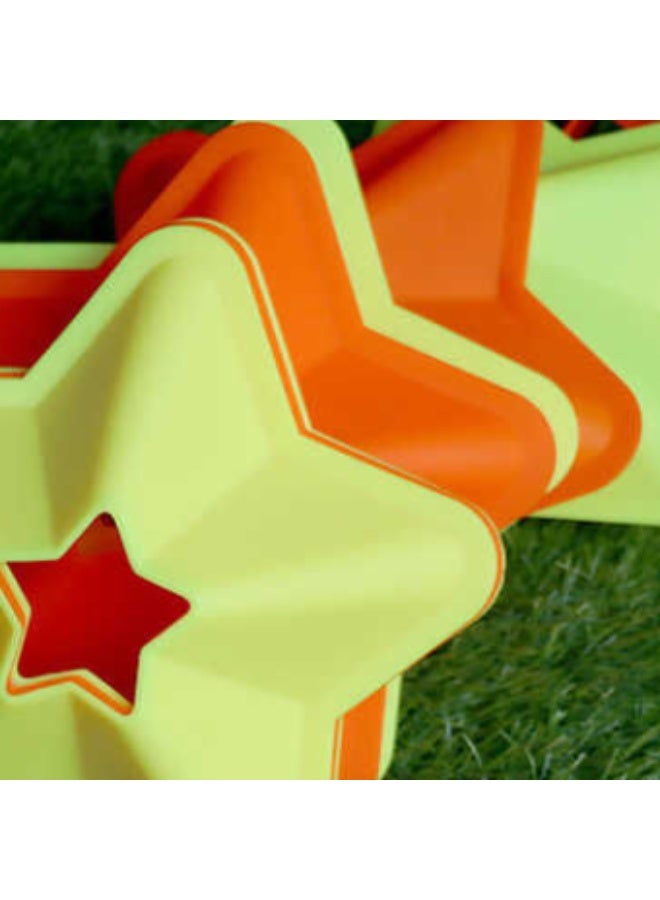 أقماع تدريب رياضية على شكل نجمة متعددة الألوان - Image 3