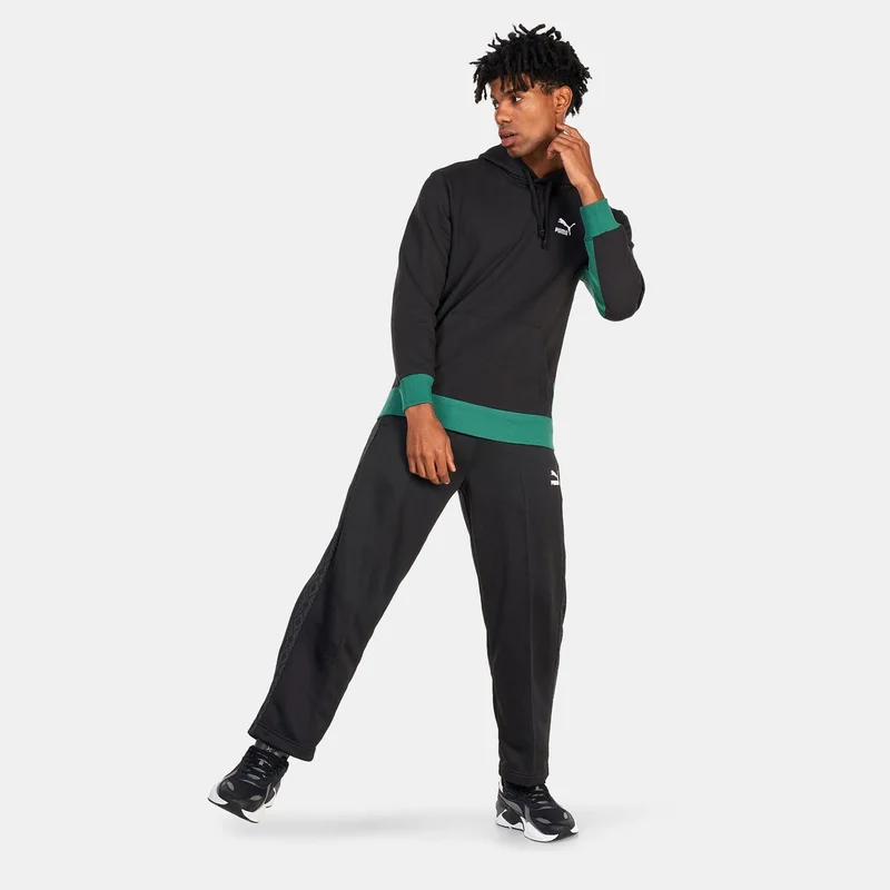 PUMA Black Men's Classics Block Hoodie for Men | Best Price UAE
