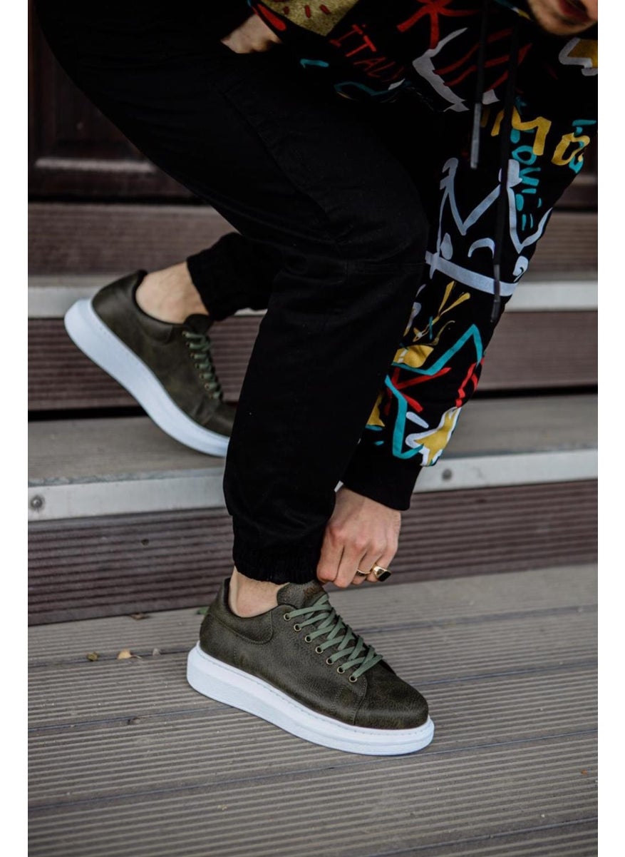 KnACK - High Sole Casual Shoes 044 Khaki - Image 1