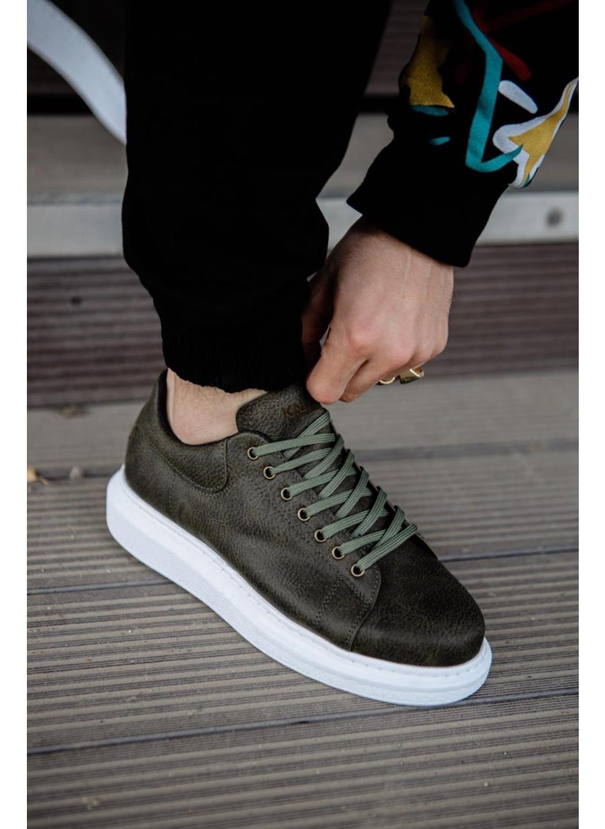 KnACK - High Sole Casual Shoes 044 Khaki - Image 1