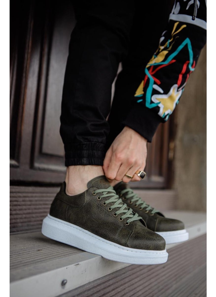 KnACK - High Sole Casual Shoes 044 Khaki - Image 1