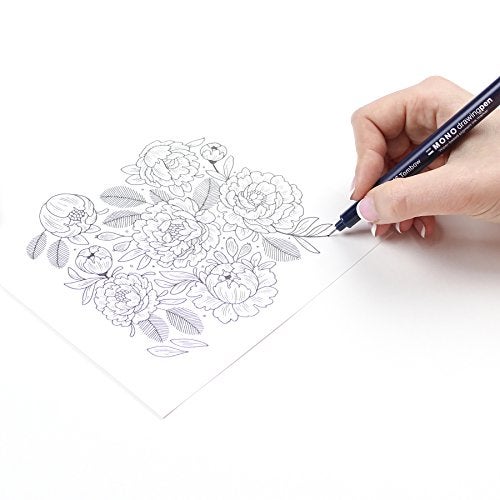 Tombow Mono Drawing Pen, 05 Tip Size, 12-Pack - Image 4