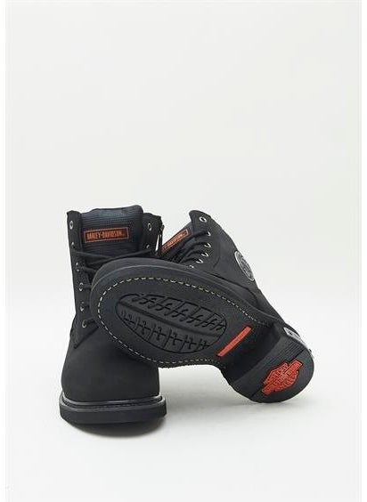HARLEY DAVIDSON Harley-Davidson Jim Nubuck Black Men's Boots  - Image 5