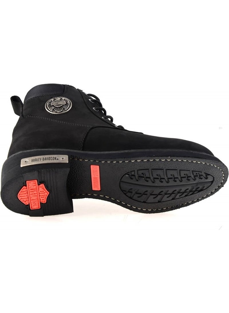 HARLEY DAVIDSON Harley-Davidson Jim Nubuck Black Men's Boots  - Image 3