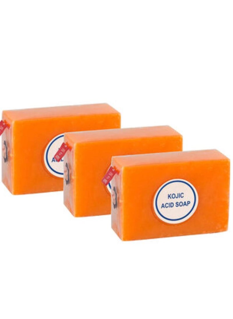 Acid Soap Skin Brightening Lightening Bath Bleaching Body Face Whitening Kojic Acid Soap 3Pcs - pzsku/Z95CF2E64184FCB2E8989Z/45/_/1739439906/db25a318-9bcd-4d4b-aaf4-fa2d0513073a