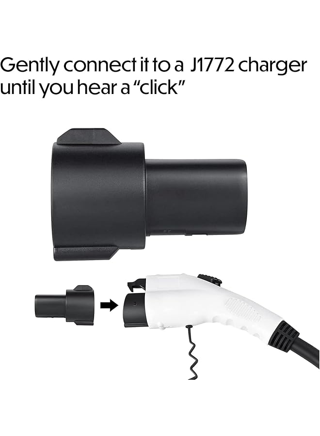 KASTWAVE J1772 To Tesla Charging Adapter, 80A/240 Vac, Ip54 Sae J1772 Ev Charger Adapter Compatible With Tesla Model 3/Y/S/X, Only For Tesla Owners - Image 4