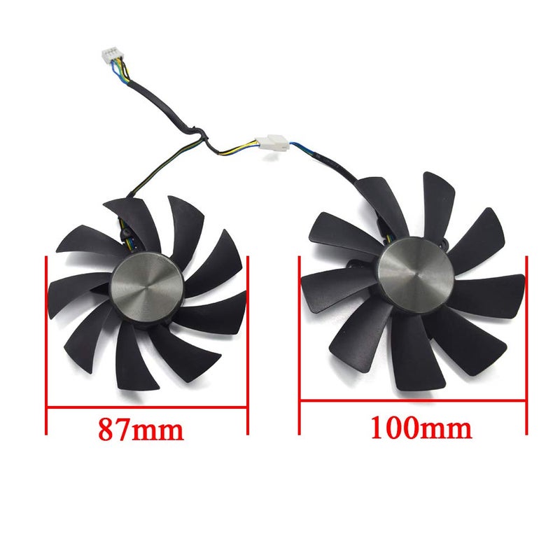 inRobert GAA8S2U GA91S2H Video Card Fan Replacement for Zotac GTX 1070 Ti Mini,GTX 1080 Ti Mini Graphic Card (Fan-AB) - Image 3