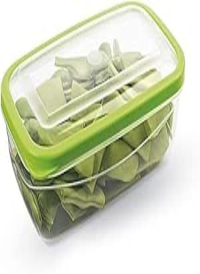 Ucsan Plastic Medium Rectangular Crystal Food Saver | Made in Turkey | 849