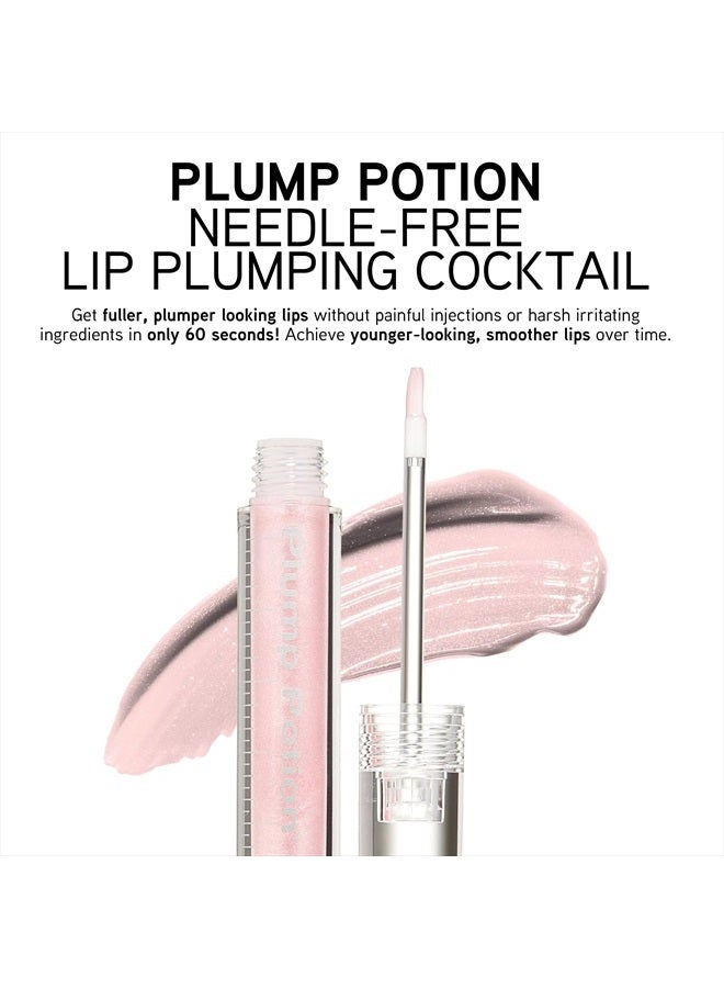 Physicians Formula Lip Plumper Gloss By Physicians Formula Plump Lip Potion Needle-Free Lip Plumper Gloss Cocktail Shade Extension, Pink Crystal Potion, Lip Enhancer, Fuller Lips  - Image 5