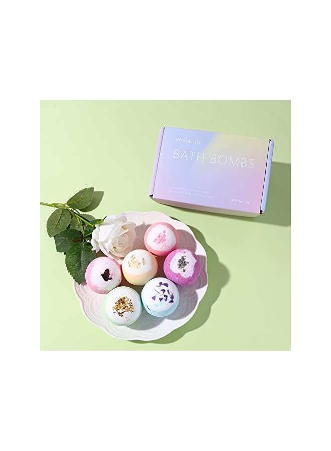 The Bros Bath Bombs and Scented Candles Set Fizzy Bubbles Spa Bath Gifts for Her, Mothers Day Gifts, Candles Gifts for Women, Birthday Gifts to Relax and Moisturize Skin - Image 4