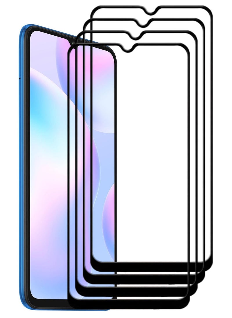 ACLIX 4 Pieces Antistatic ESD Dustproof Premium Quality High Definition Tempered Glass Screen Protector Designed For Xiaomi Redmi 9A - Image 1