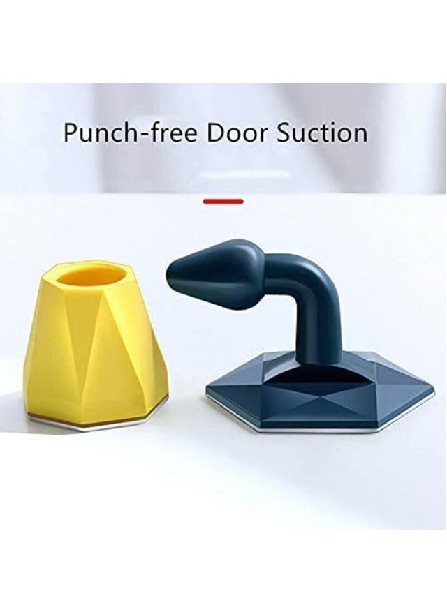 Generic Door Stopper Floor Holder Door Bumper Strip Rubber Doorstop DoubleSided Tape Hidden Sticker  - Image 4