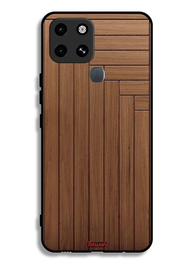 Tolwak Infinix Smart 6 Protective Case Cover Door Pattern - Image 2