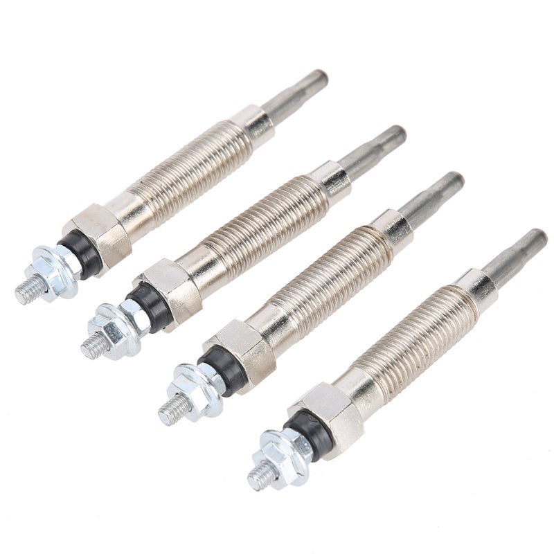 Diesel Heater Glow Plugs: 4D56 Engine, Superior Steel High Rigidness, No Easy Cracking - Direct Replacement, Durable Glow Plugs for Mitsubishi Challenger L200 L300 2.5D - Image 1