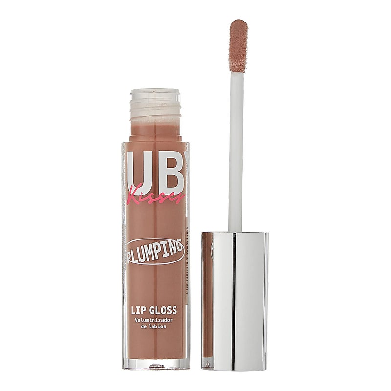 Ruby Kisses Plumping Lip Gloss â€“ Hydrating, Voluminous, High-Shine, Cruelty-Free Lip Plumper, Smoothing, Instinct Lip Maximizer, 4 Colors, 0.15 FL oz. (Nude) - Image 2