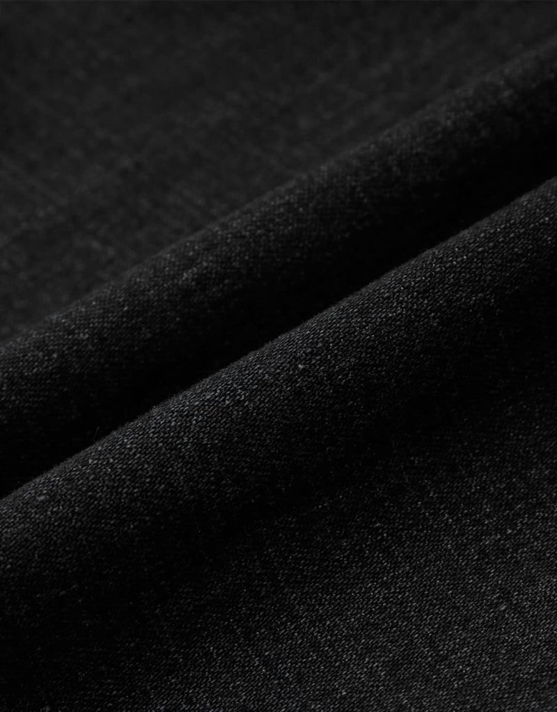 Flamingals Butt Lifting Bootcut Jeans Stretchy Casual Fall Winter Trendy Flare Leg Jeans for Women Ink Black L - Image 5