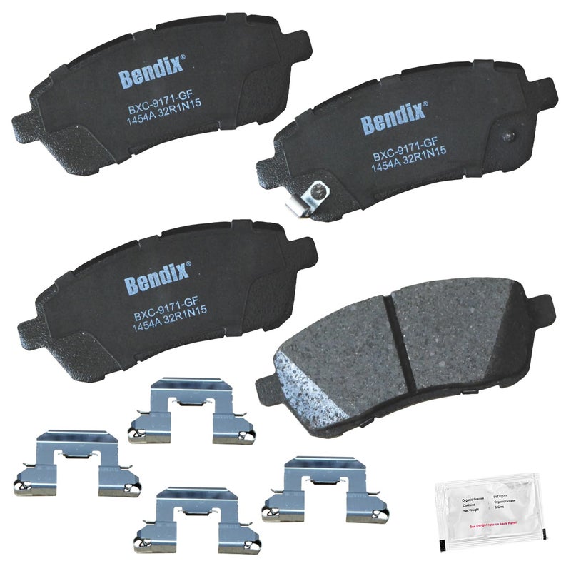 Bendix Priority1 CFC1454A Ceramic Front Brake Pads for Mazda 2 20142011 Suzuki Swift 2014 Swift 20212020