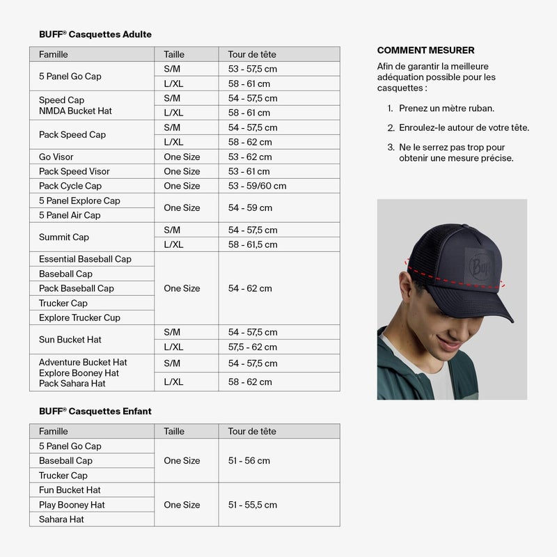 Buff Unisex Rush Pack Run Cap - Ultralight and Packable - Image 4