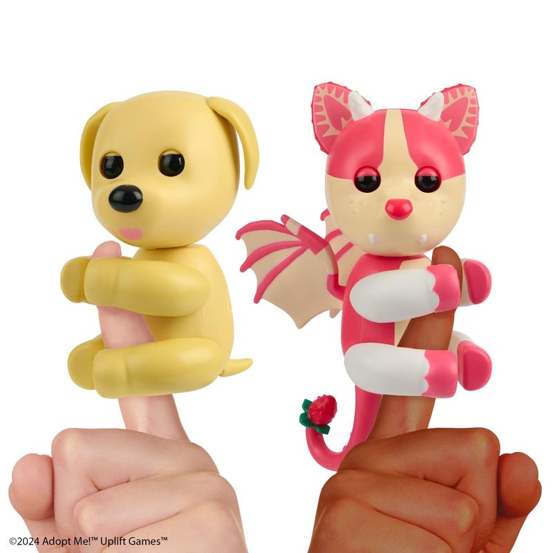 Fingerlings Adopt Me Dog Bat Dragon 2Pack Bundle - Image 3