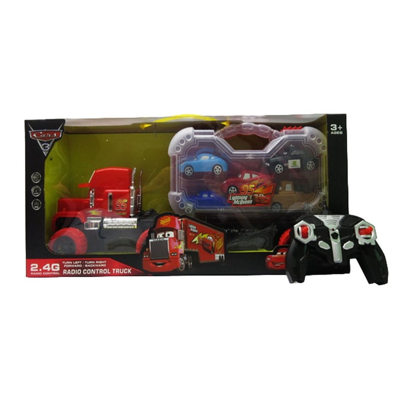 Cars 3 Radio Control Truck with 5 Vehicles and Remote Control - MK757-63