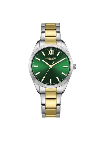 Lee Cooper Metal Analog Watch LC08014.270 - 21 mm