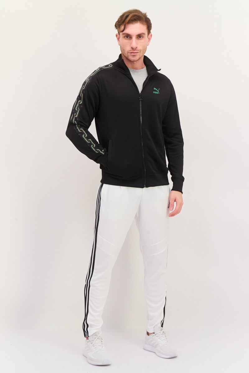 PUMA Men Sports Wear Fit Long Sleeve Training Jacket, Black - Image 4